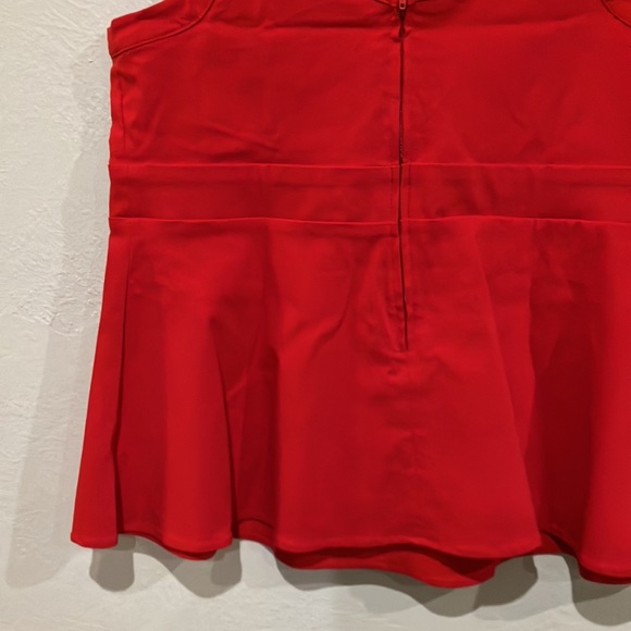 Torrid Red Blouse - Picture 7 of 9